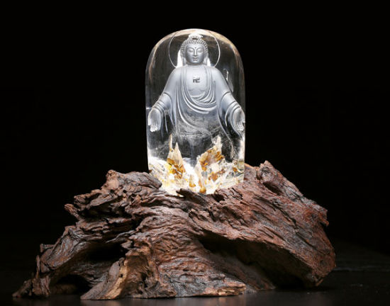 中国玉石雕刻大师 精品水晶作品欣赏